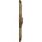 Ekena Millwork Antilles Ceiling Medallion (Fits Canopies up to 6"), Hand-Painted Rubbed Bronze, 38 1/4"OD x 1 1/2"P CM38ANRZS - alternate 3